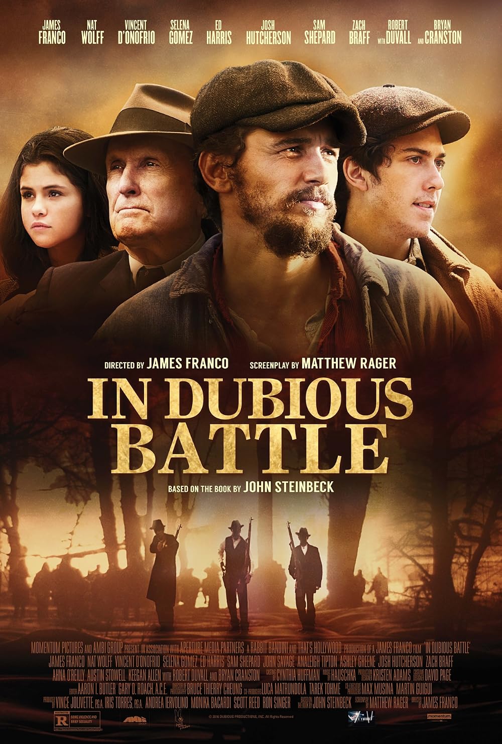 In Dubious Battle (2016), Venice Film Festival, executive produced by Massimiliano Musina